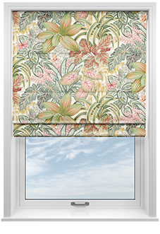 Canopy, Tranquil Oasis - Roman Blind